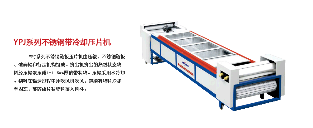 YPJ系列不銹鋼帶冷卻壓片機(jī)